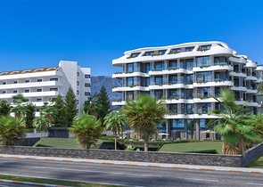 شقة من غرفتي نوم في مجمع سكني قيد الإنشاء في منطقة النخبة كارجيجاك