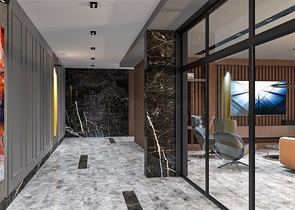 شقة من غرفتي نوم في مجمع سكني قيد الإنشاء في منطقة النخبة كارجيجاك