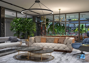 شقة من غرفتي نوم في مجمع سكني قيد الإنشاء في منطقة النخبة كارجيجاك