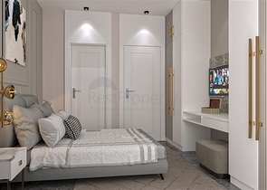 شقة من غرفتي نوم في مجمع سكني قيد الإنشاء في منطقة النخبة كارجيجاك