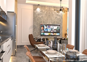 شقة من غرفتي نوم في مجمع سكني قيد الإنشاء في منطقة النخبة كارجيجاك