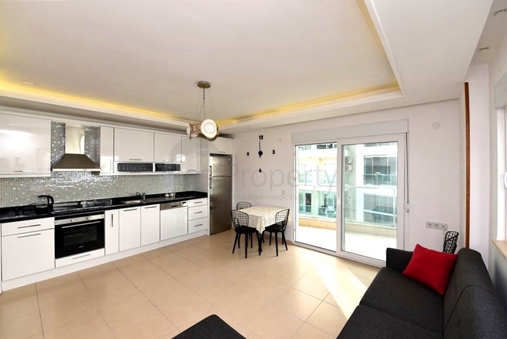 شقة فسيحة 1 + 1 في مجمع مع البنية التحتية للفندق