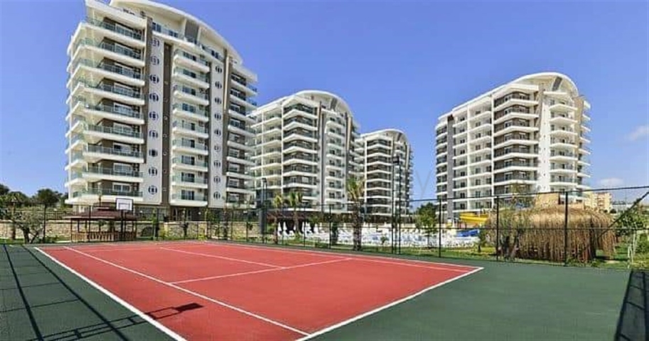 شقة فسيحة 1 + 1 في مجمع مع البنية التحتية للفندق