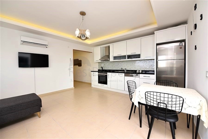 شقة فسيحة 1 + 1 في مجمع مع البنية التحتية للفندق