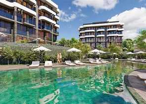 شقة 1+1 في منطقة كارجيجاك الخلابة