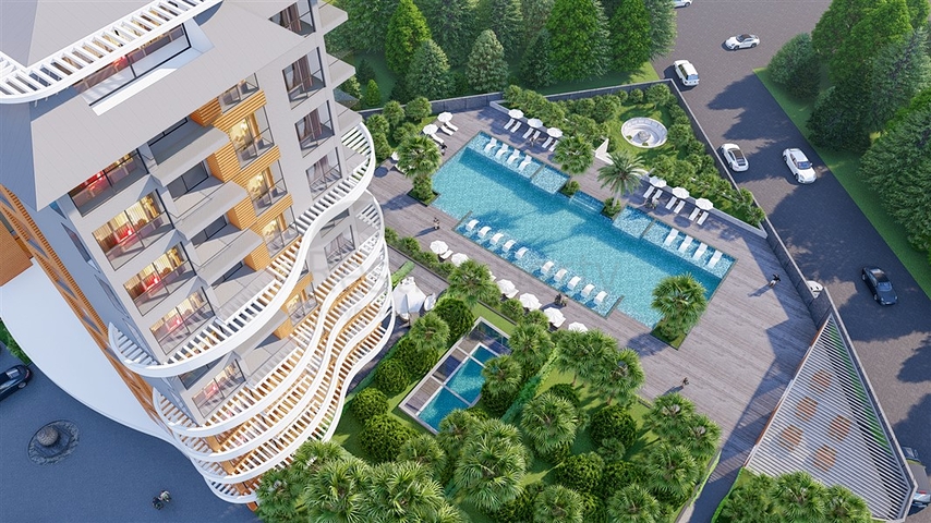 مجمع عائلي مريح في منطقة دميرتاش