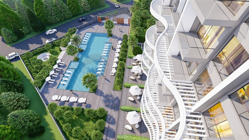 مجمع عائلي مريح في منطقة دميرتاش