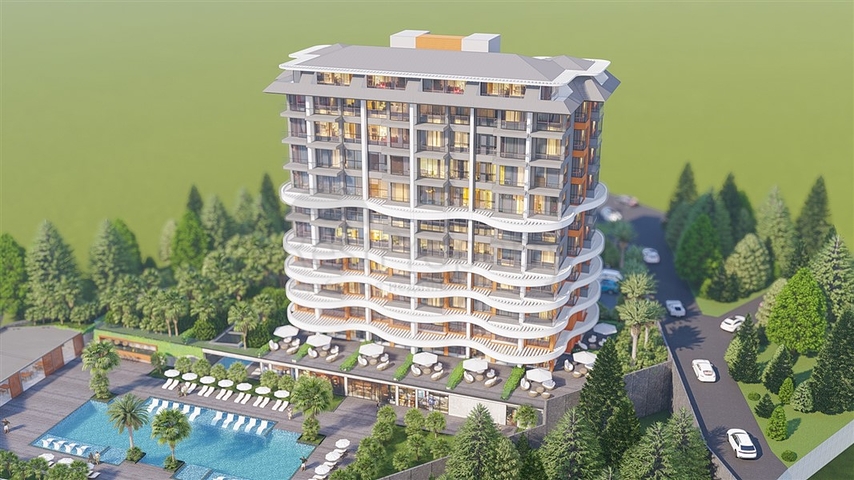 مجمع عائلي مريح في منطقة دميرتاش