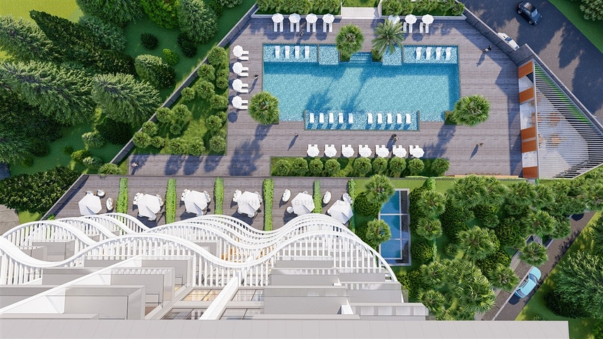 مجمع عائلي مريح في منطقة دميرتاش