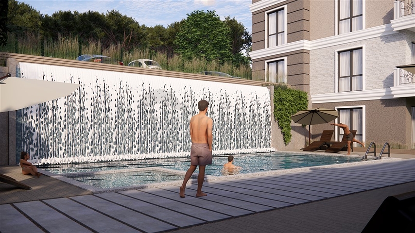 مجمع جديد في منطقة مريحة في أوبا