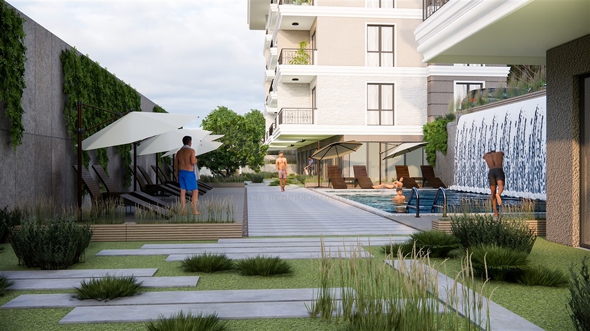 مجمع جديد في منطقة مريحة في أوبا