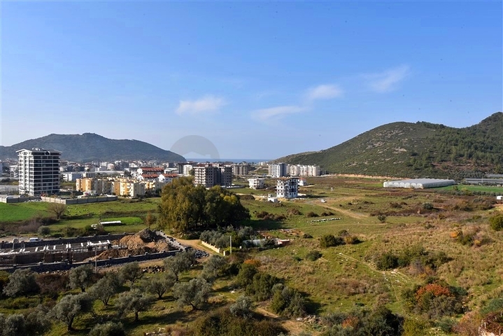 بنتهاوس 3+1 في غازي باشا مطلة على البحر