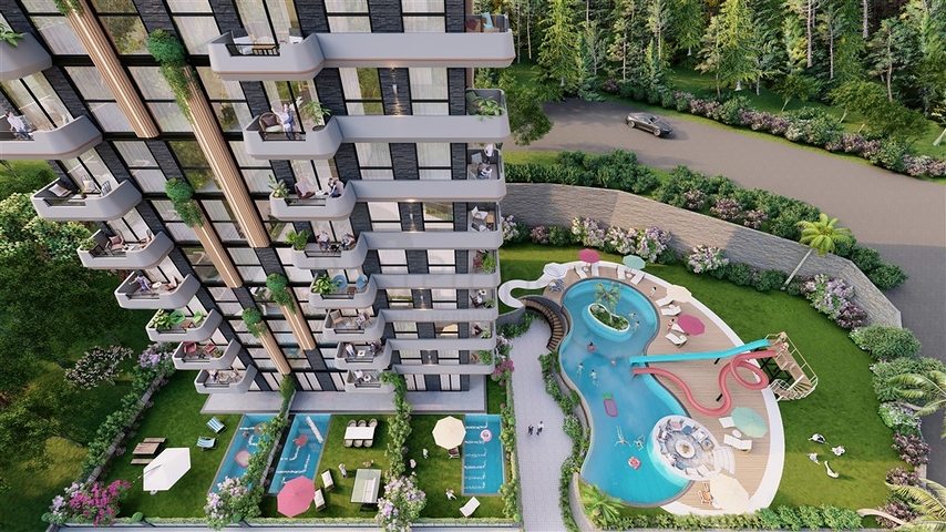 مشروع جديد قيد الإنشاء في منطقة كستل