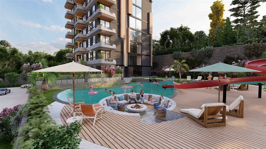 مشروع جديد قيد الإنشاء في منطقة كستل