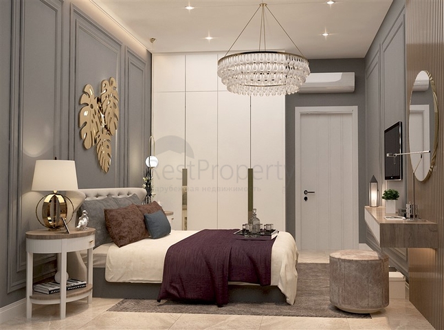 شقة 2 + 1 في مجمع قيد الإنشاء