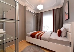 شقة 2+1 400 متر من شاطئ كليوباترا