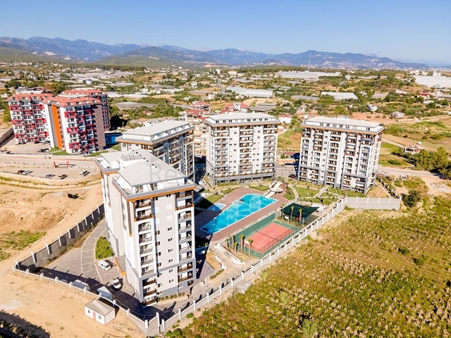 1 + 1 شقة في مجمع مع بنية تحتية غنية