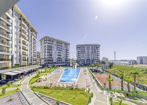 1 + 1 شقة في مجمع مع بنية تحتية غنية