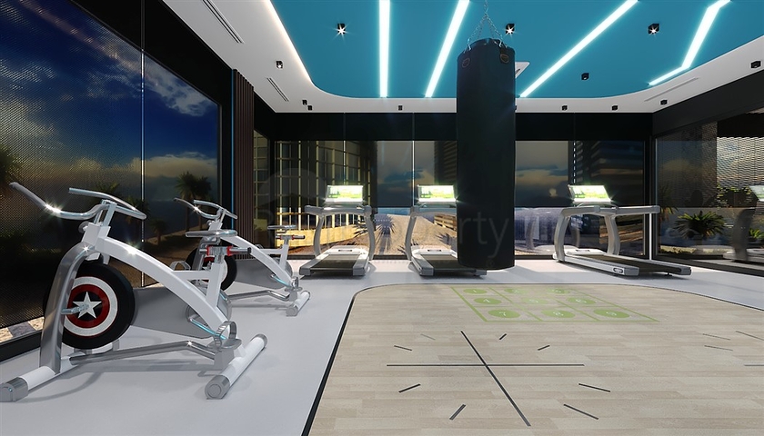 شقة بغرفة نوم واحدة في مجمع جديد