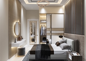 شقة بغرفة نوم واحدة في مجمع جديد