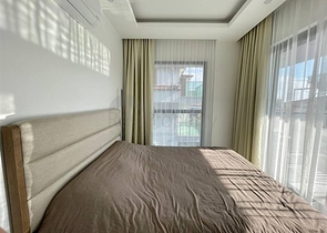 شقة 1+1 في وسط ألانيا في مبنى جديد