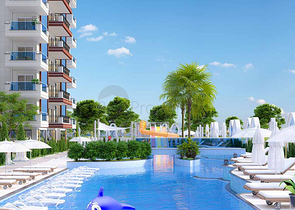 شقة من غرفتي نوم في مجمع جديد في محمودلار 