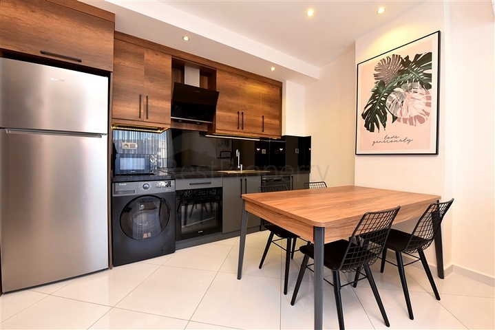 1 + 1 شقة في مجمع شعبي مع البنية التحتية للفنادق