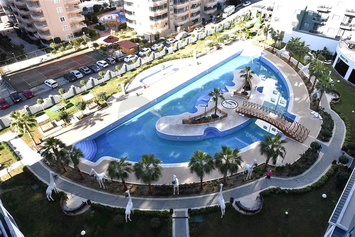 1 + 1 شقة في مجمع شعبي مع البنية التحتية للفنادق