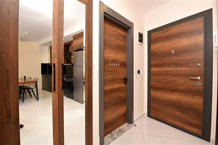 1 + 1 شقة في مجمع شعبي مع البنية التحتية للفنادق