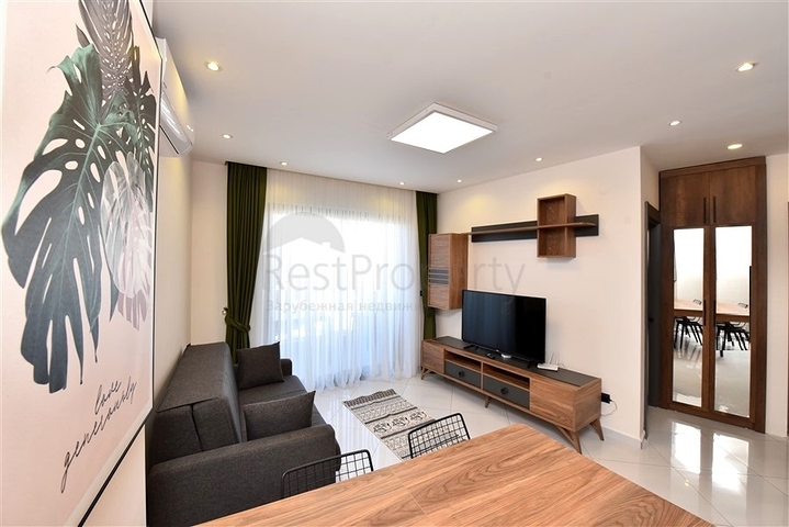 1 + 1 شقة في مجمع شعبي مع البنية التحتية للفنادق