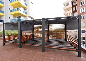 شقة 1+1 في مجمع جديد في منطقة محمودلار