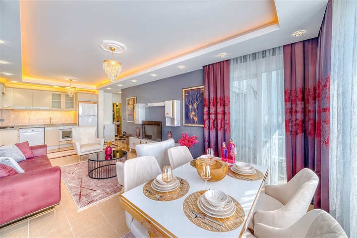 شقة فاخرة في منطقة دميرتاش الخلابة