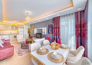 شقة فاخرة في منطقة دميرتاش الخلابة