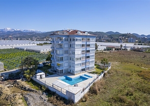 شقة فاخرة في منطقة دميرتاش الخلابة