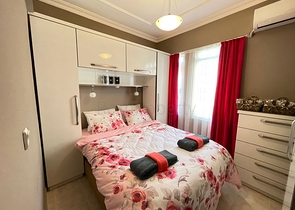 شقة بغرفة نوم واحدة على بعد 100 متر من البحر الأبيض المتوسط