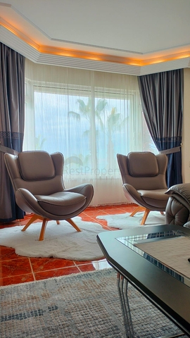 شقة مفروشة 2 + 1 مطلة على البحر في توسمورا