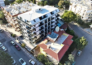 شقة في مبنى جديد على بعد 300 متر من البحر في وسط ألانيا