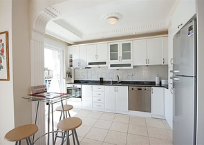 بنتهاوس مع إطلالة بانورامية في قلب ألانيا