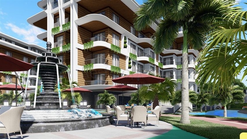 شقة 1+1 في مجمع حصري