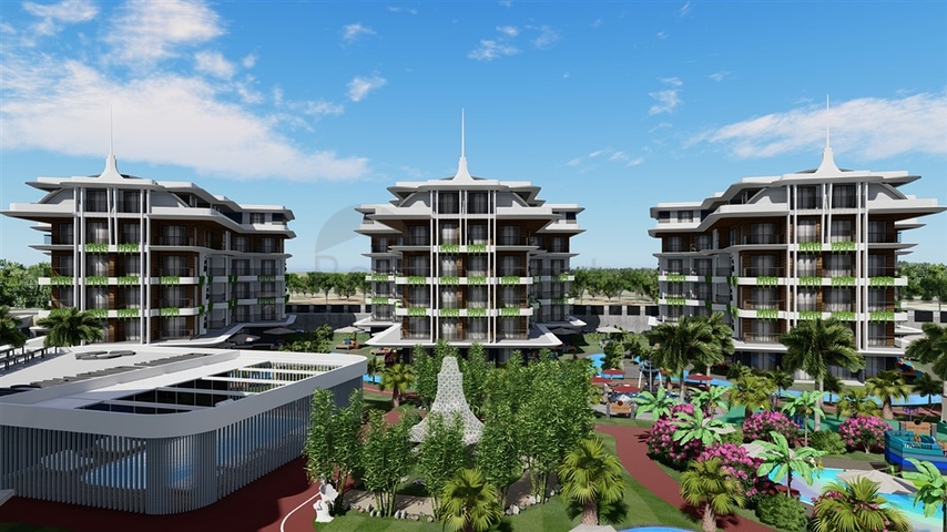 شقة 1+1 في مجمع حصري