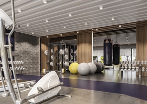 شقة 1+1 في مجمع حصري