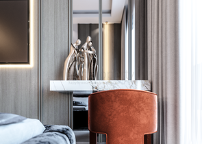 شقة 1+1 في مجمع حصري