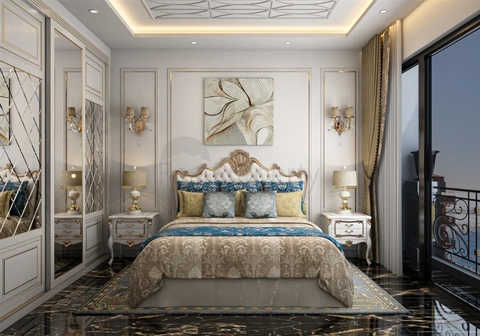 شقة 1+1 في مجمع جديد في وسط ألانيا