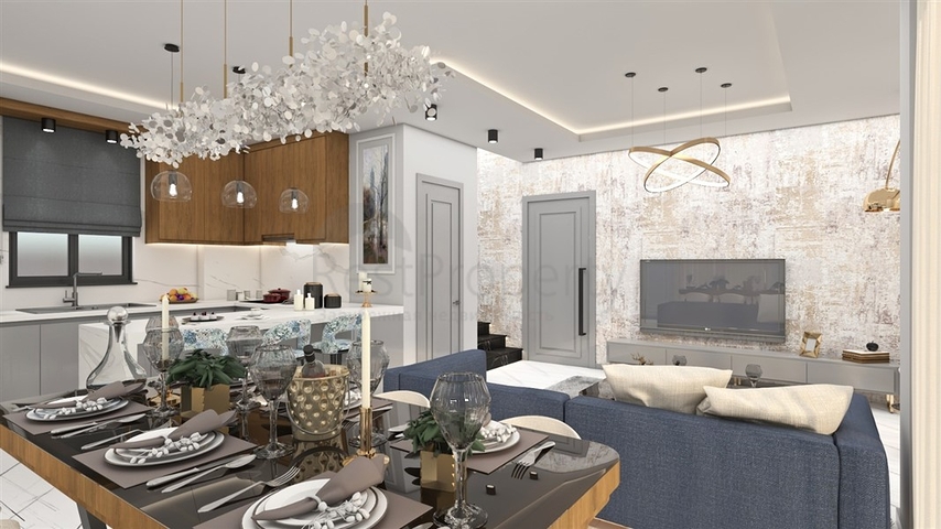 يقع المجمع على بعد 150 متر من البحر في منطقة كيستيل