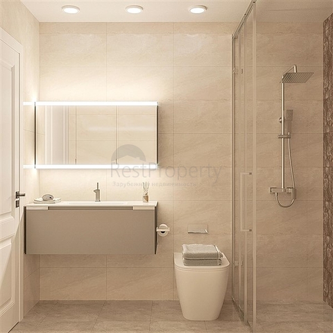 مشروع مع البنية التحتية الفندقية في منطقة منتجع أفسالار