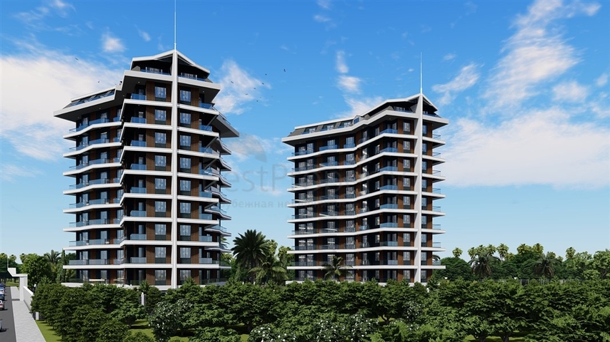 مشروع مع البنية التحتية الفندقية في منطقة منتجع أفسالار