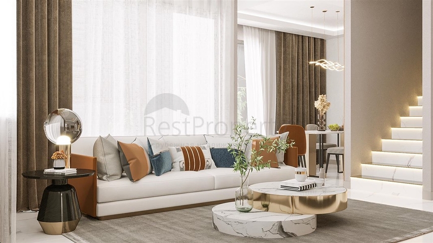 مشروع مع البنية التحتية الفندقية في منطقة منتجع أفسالار