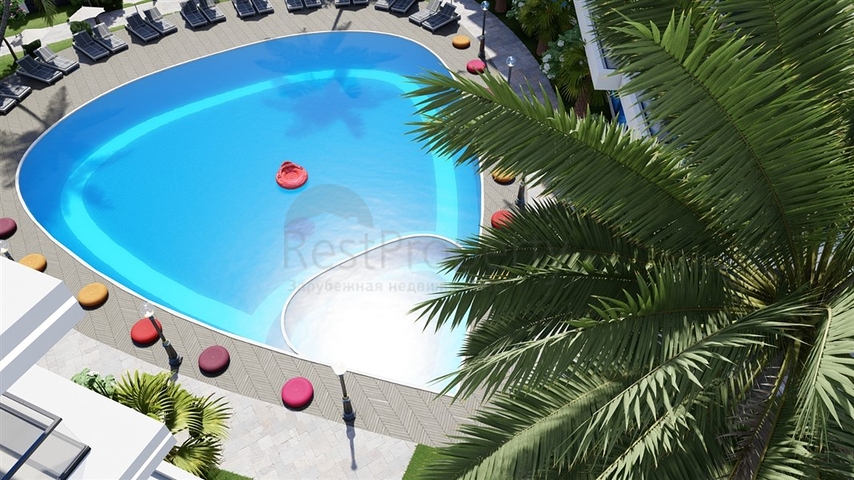 مشروع مع البنية التحتية الفندقية في منطقة منتجع أفسالار