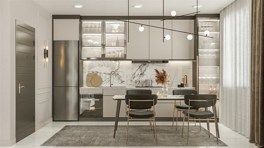 مشروع مع البنية التحتية الفندقية في منطقة منتجع أفسالار