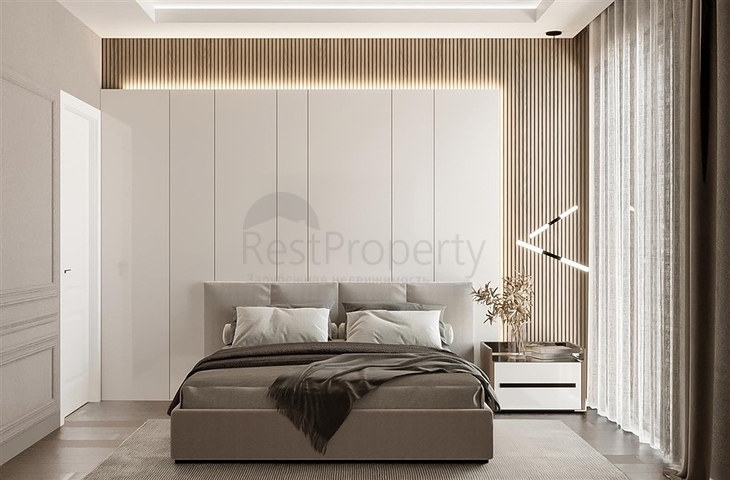 مشروع مع البنية التحتية الفندقية في منطقة منتجع أفسالار